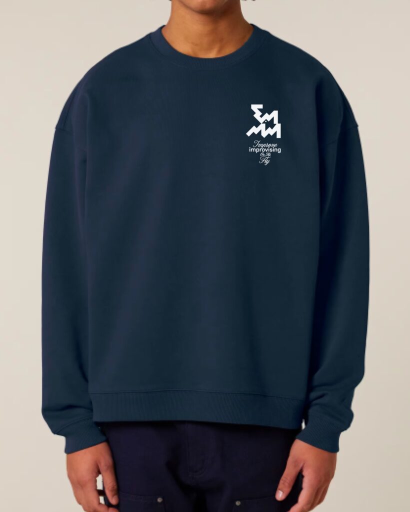 Sudadera Navy (Oversize)