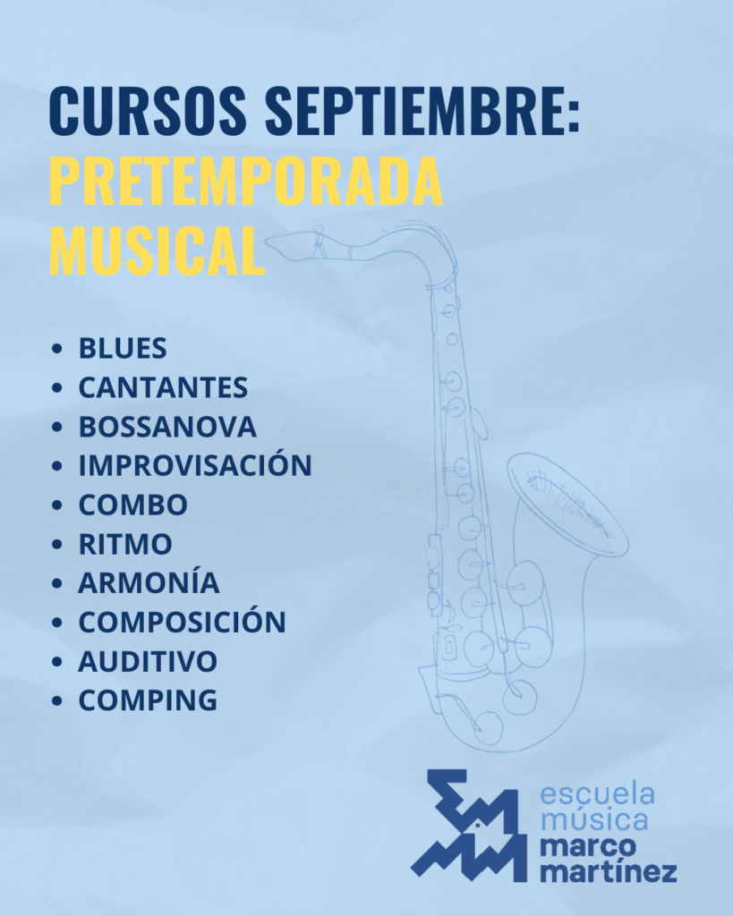 Cursos Septiembre 26 @escuelamusicamm